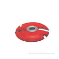 Red Double Face T.c.t Panel Raising Carbide Shaper Cutters For Groove Making